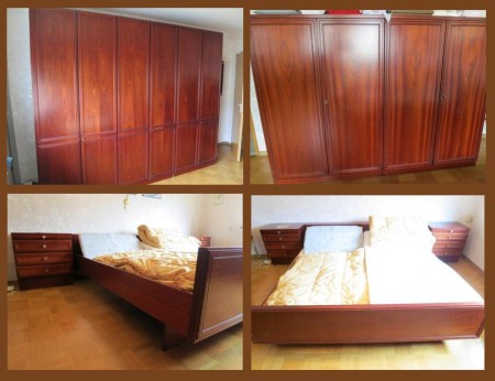 Mahagóni hálószobabútor 1900 Ron/ Elkelt